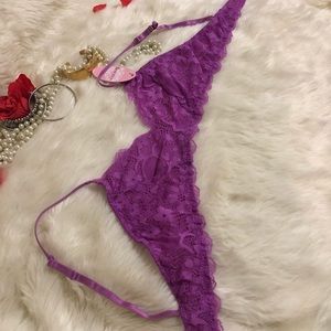 Lace bra-lette, lining, no padding,